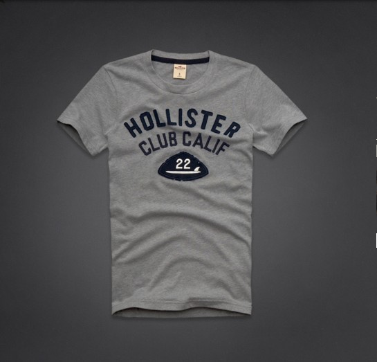 Hollister Hombres De Cuello Redondo Corto Remera HCO4016